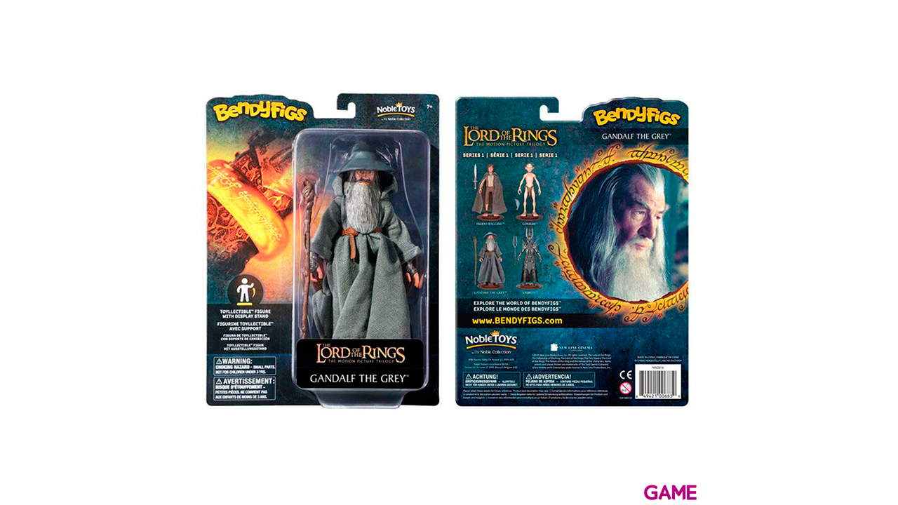 Figura Maleable Bendyfigs Gandalf El Señor de los Anillos 19cm-1