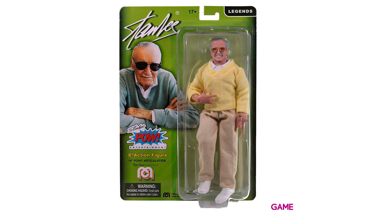 Figura Stan Lee Sweater W Spider Hands Marvel 20cm-0