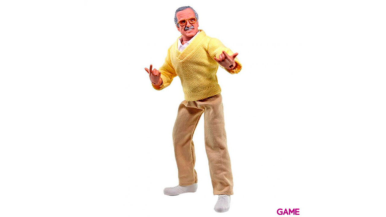 Figura Stan Lee Sweater W Spider Hands Marvel 20cm-1