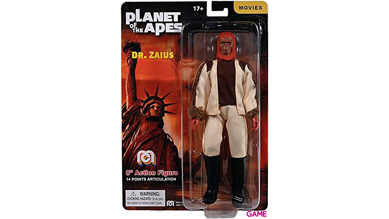 Figura Dr Zaius El Planeta de los Simios 20cm-0
