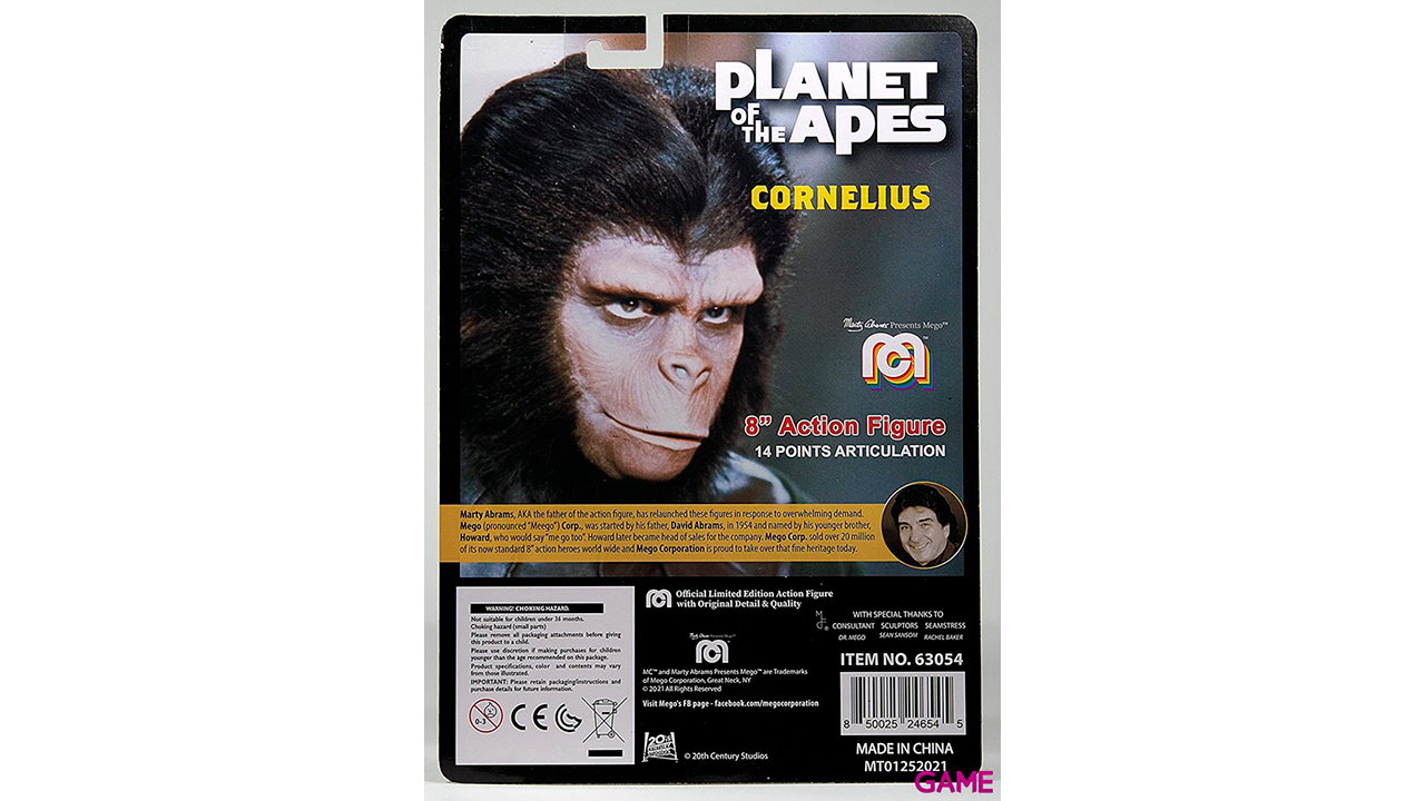 Figura Cornelius El Planeta de los Simios 20cm-7
