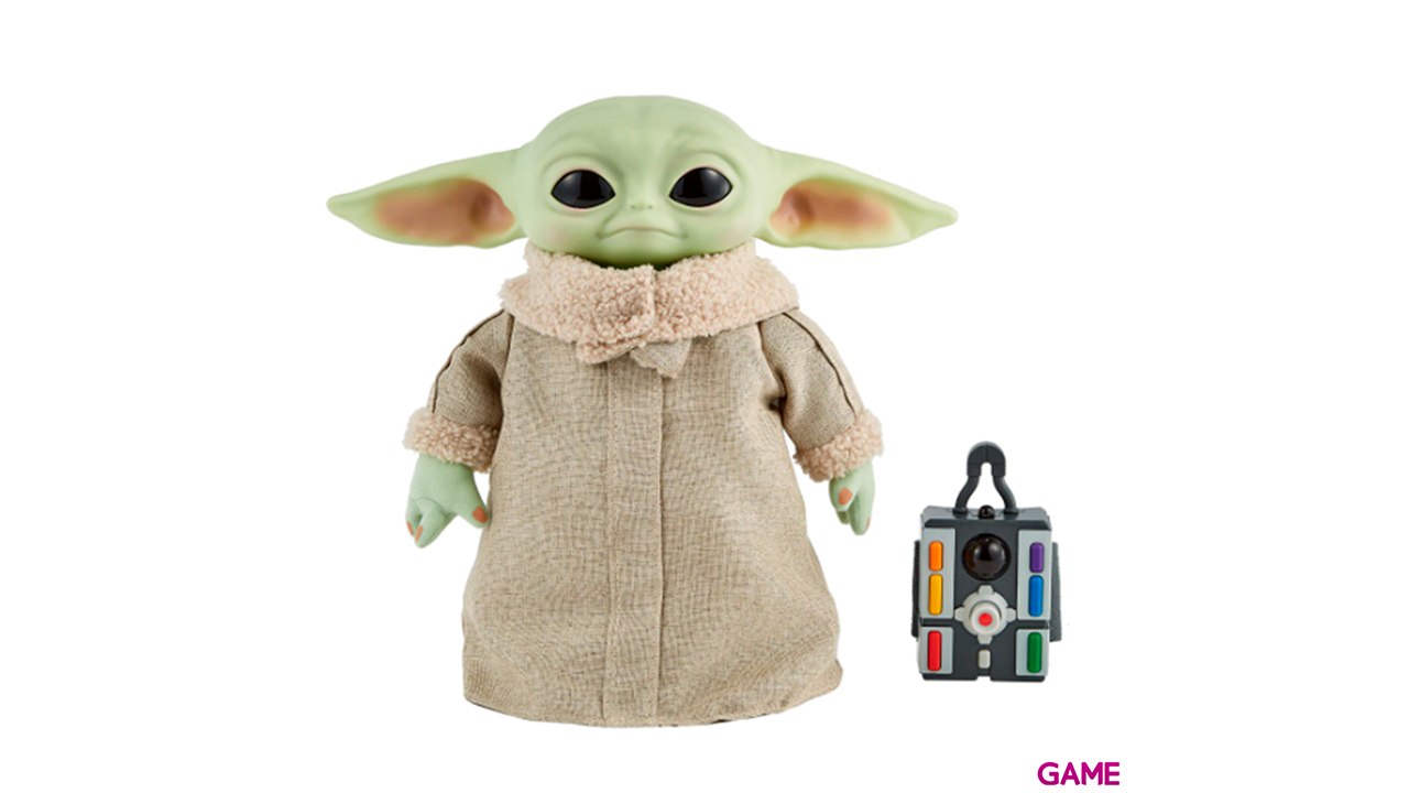 Peluche Baby Yoda control remoto The Mandalorian Star Wars 28cm-0