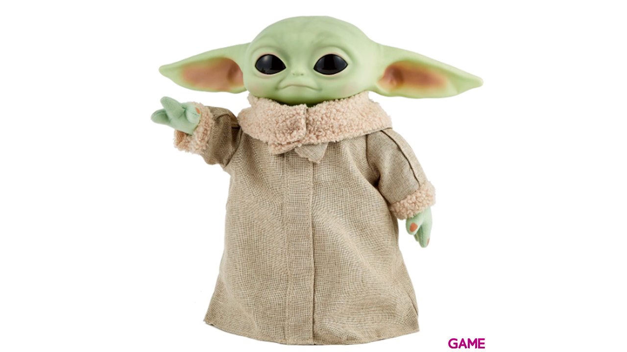 Peluche Baby Yoda control remoto The Mandalorian Star Wars 28cm-3