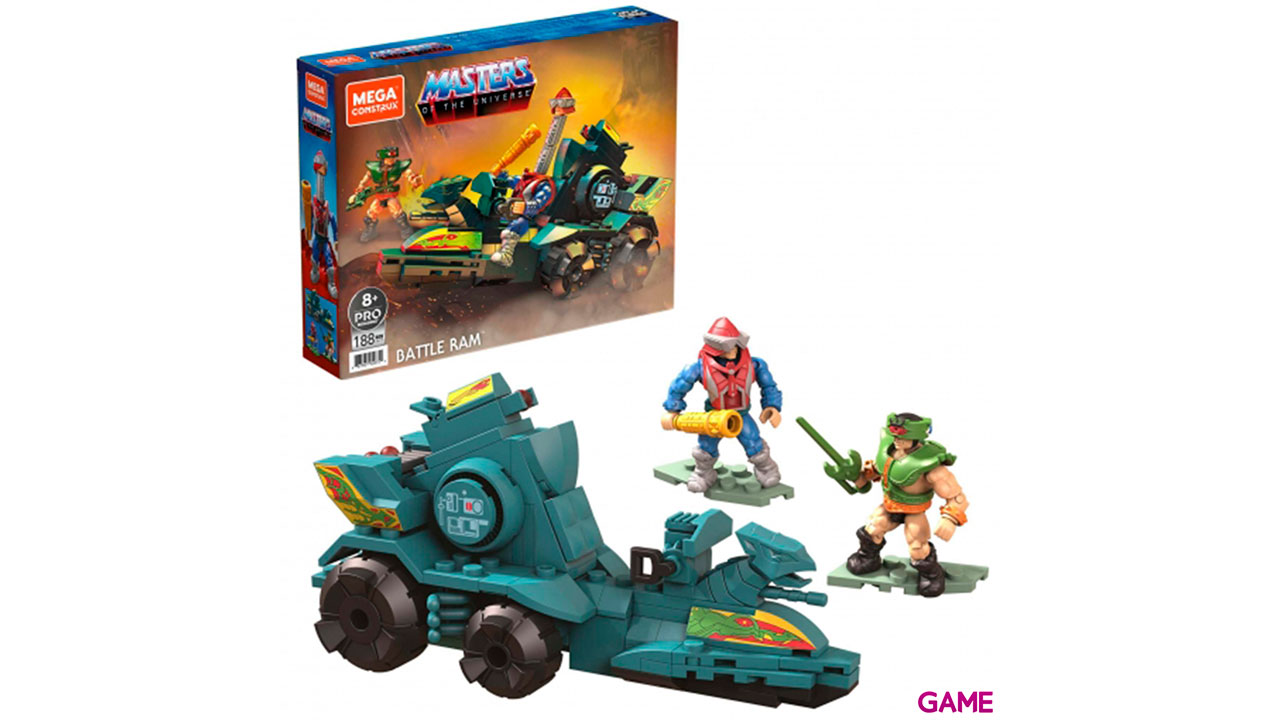 Construccion Mega Construx Probuilders Battle Ram Masters of the Universe Origins-1