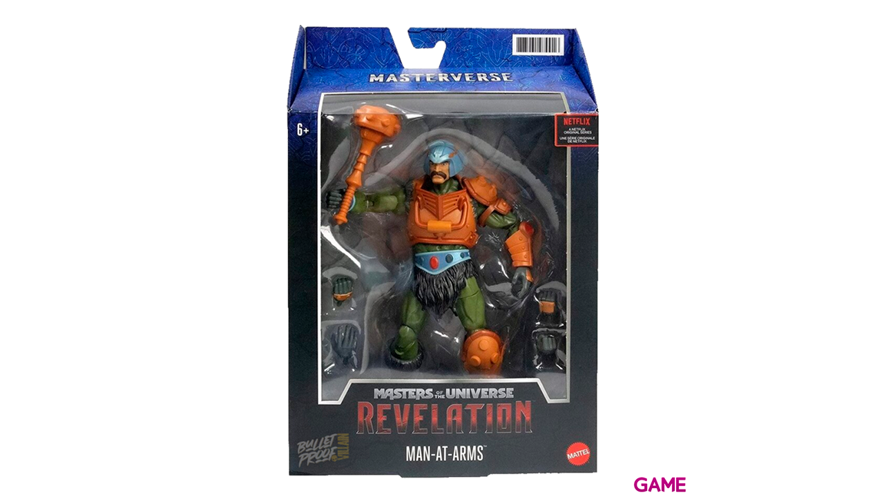 Figura Man At Arms Masters of the Universe Revelation 18cm-0
