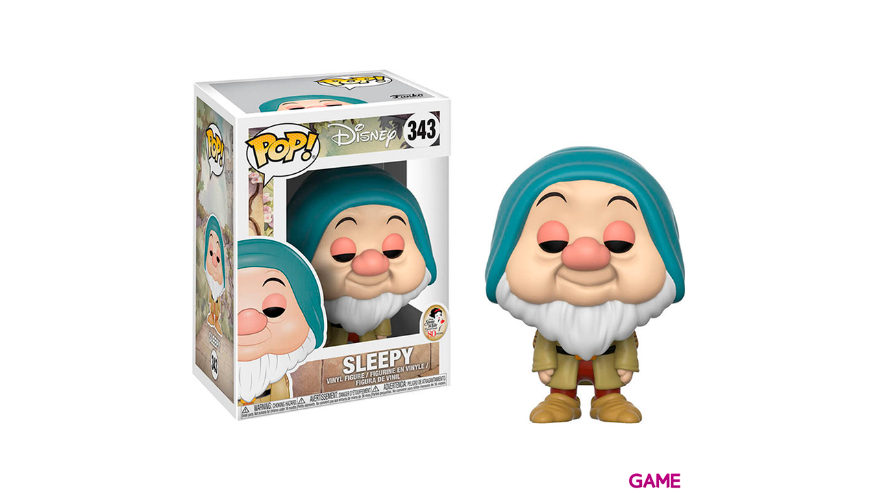 Figura POP Disney Blancanieves y los Siete Enanitos Dormilon-0