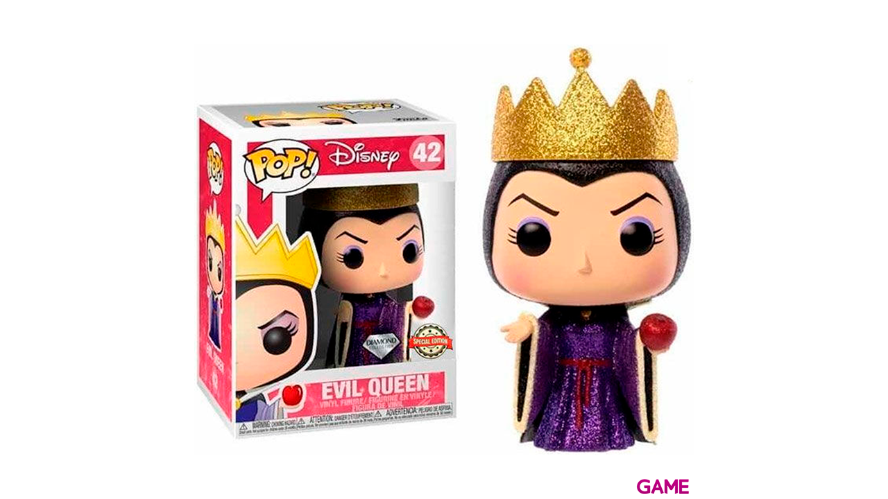 Figura POP Disney Evil Queen Glitter Exclusiva-0