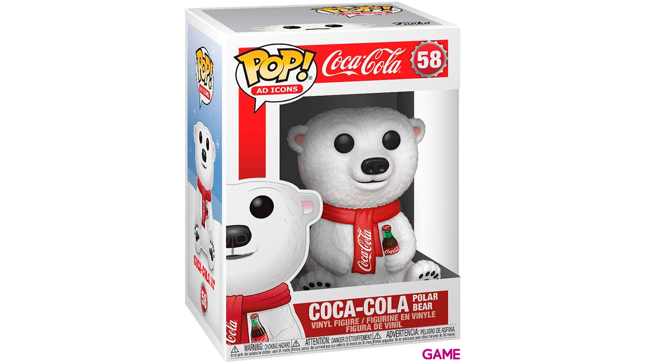 Figura POP Coca Cola Oso Polar-1