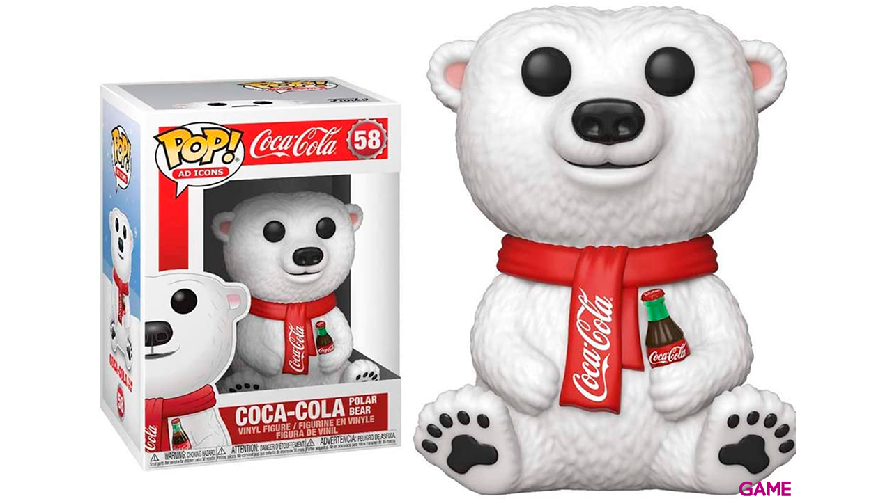 Figura POP Coca Cola Oso Polar-2