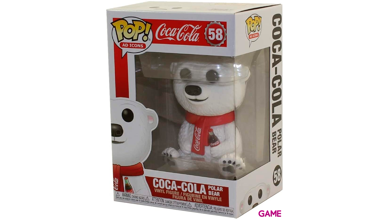 Figura POP Coca Cola Oso Polar-3