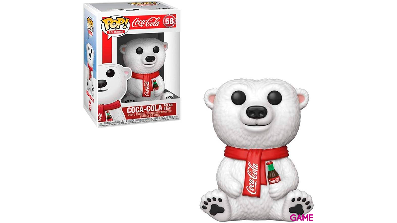 Figura POP Coca Cola Oso Polar-4