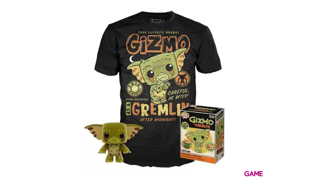Set figura POP Tee Gremlins Gizmo Talla M-0