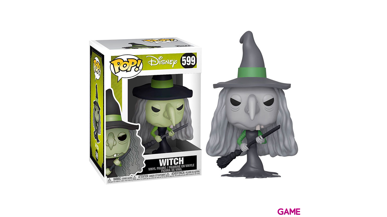 Figura POP Disney Pesadilla Antes de Navidad Witch-0