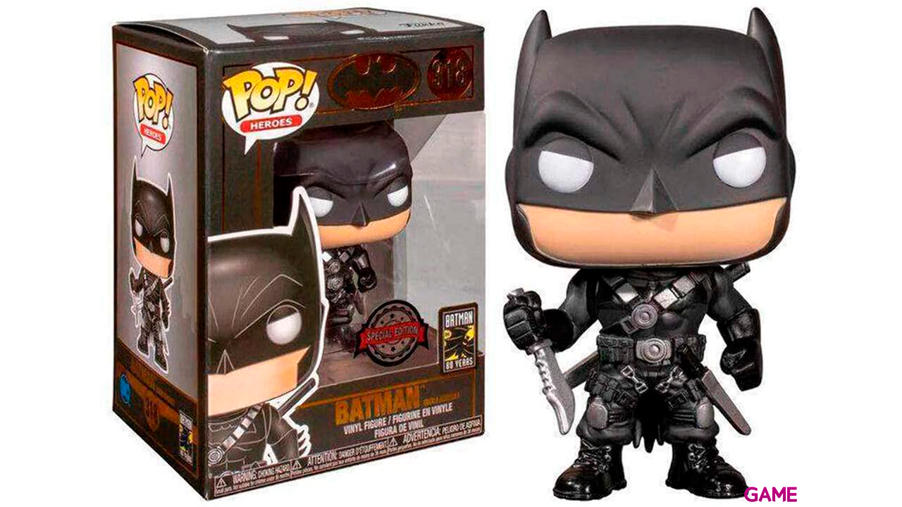 Figura POP DC Batman Grim Knight Batman Exclusiva-0
