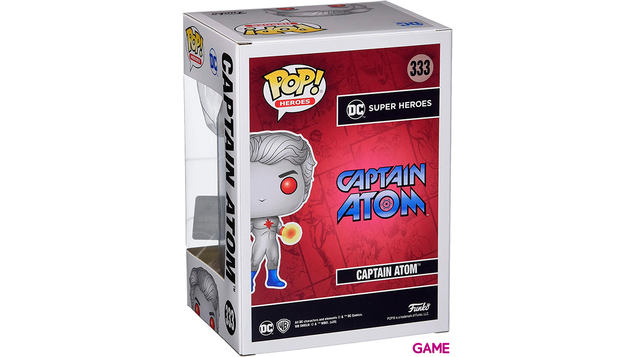 Figura POP DC Comics Captain Atom Exclusiva-3