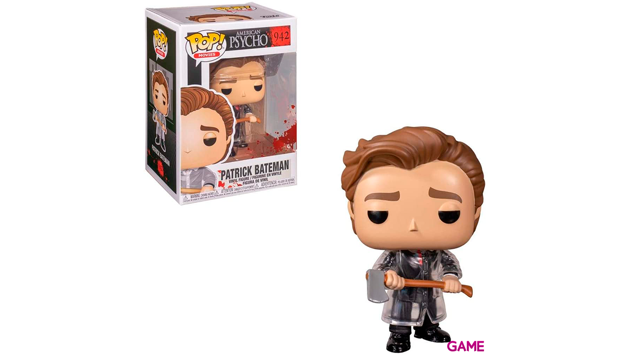 Figura POP American Psycho Patrick with Axe-3