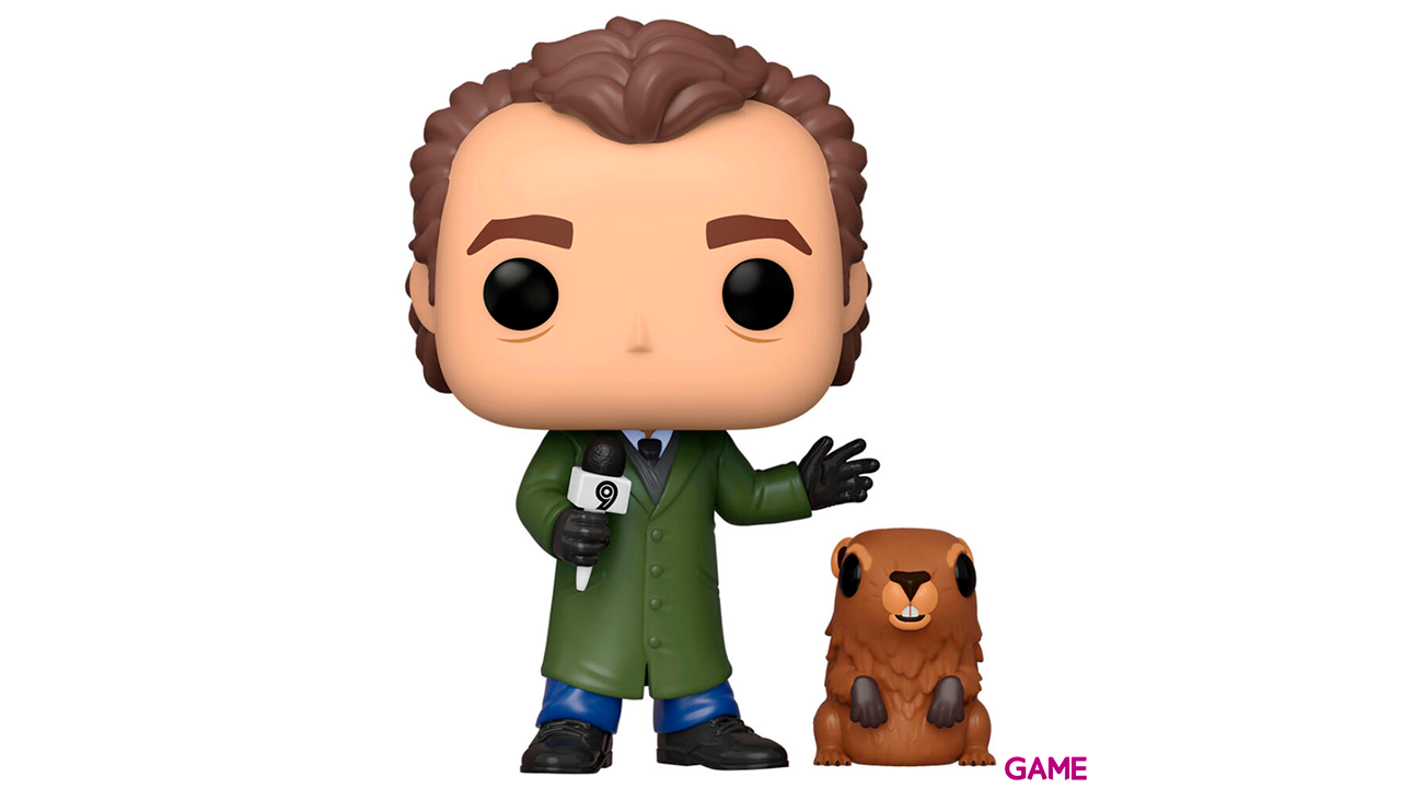 Figura POP Atrapado en el Tiempo Phil with Punxsutawney Phil-2
