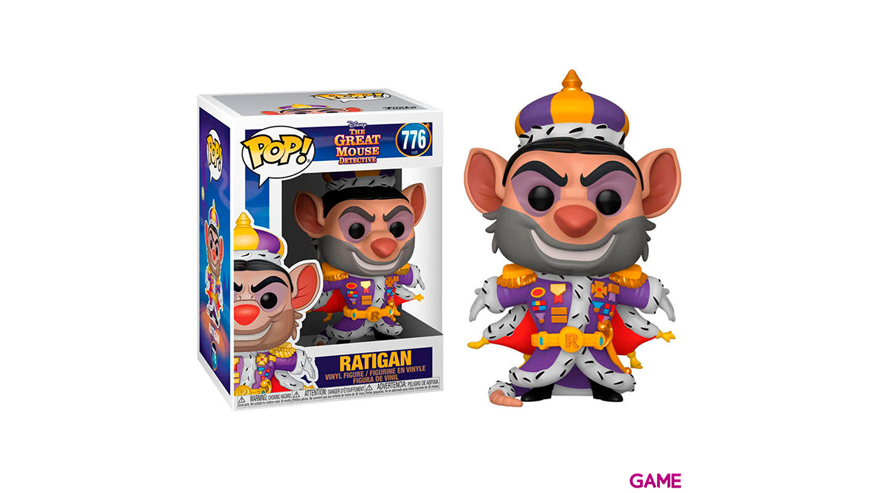 Figura POP Disney The Great Mouse Detective Ratigan-0