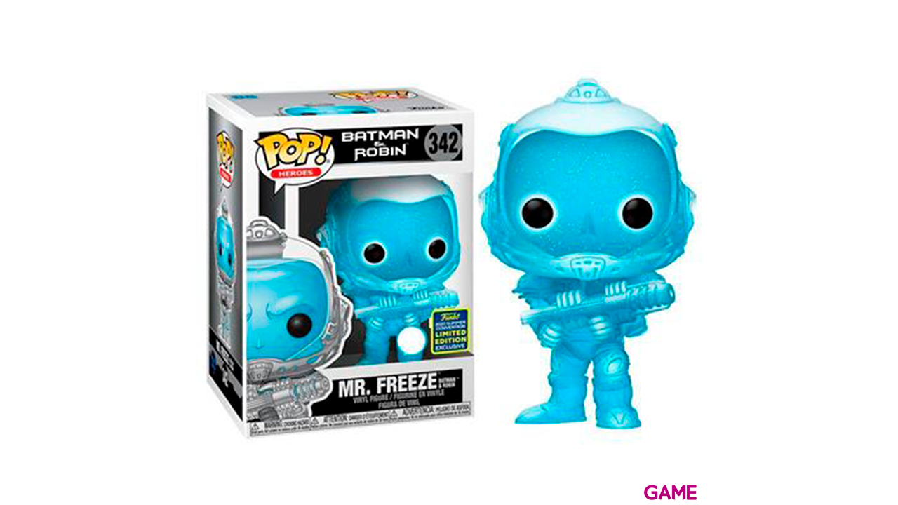 Figura POP DC Comics Batman Robin Mr Freeze Exclusiva-1