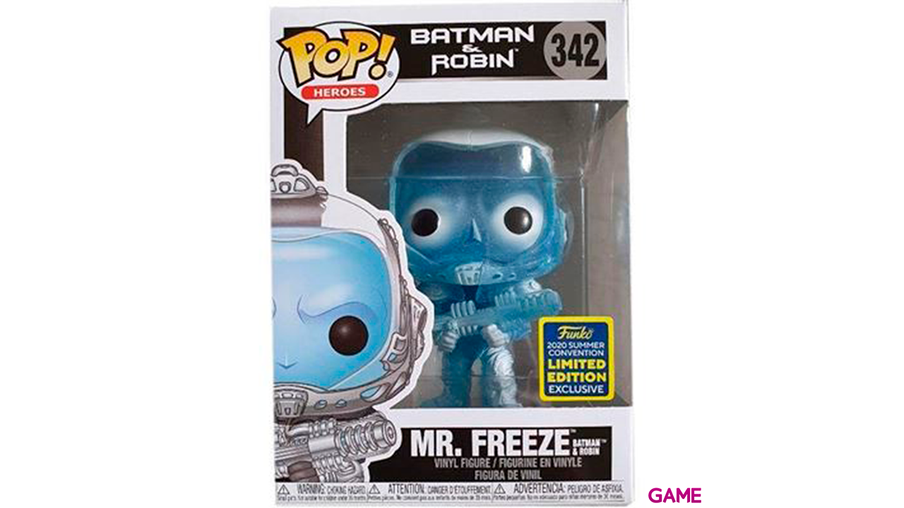 Figura POP DC Comics Batman Robin Mr Freeze Exclusiva-2