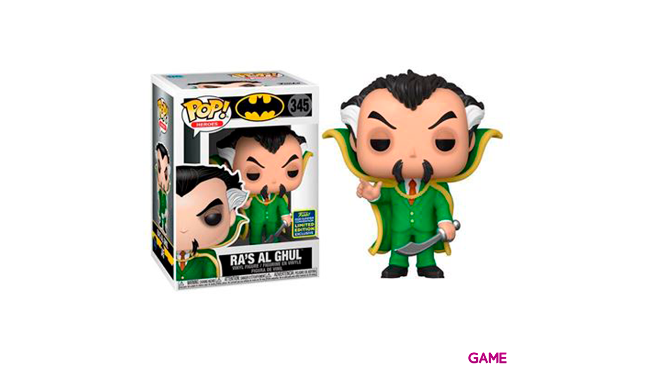 Figura POP DC Comics Batman Ras Al Ghul Exclusiva-0