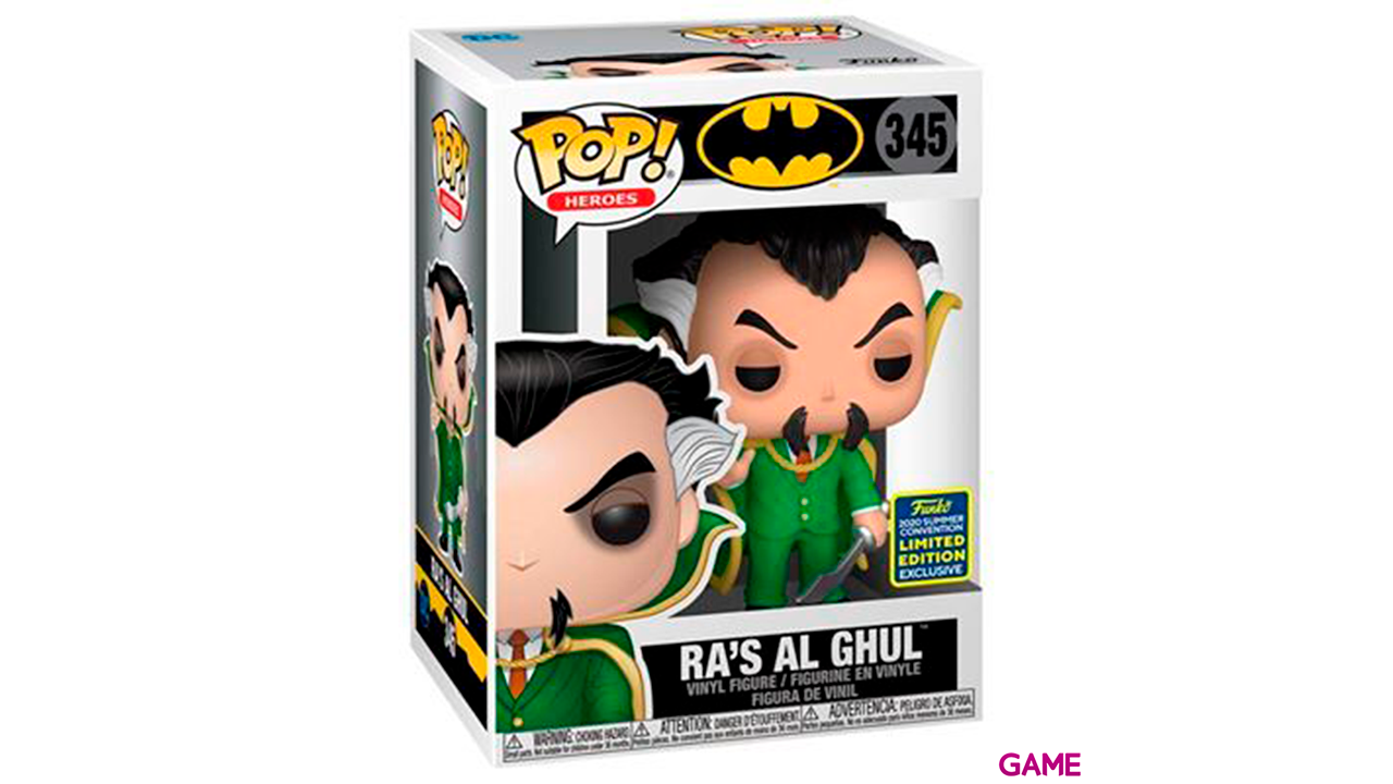 Figura POP DC Comics Batman Ras Al Ghul Exclusiva-1