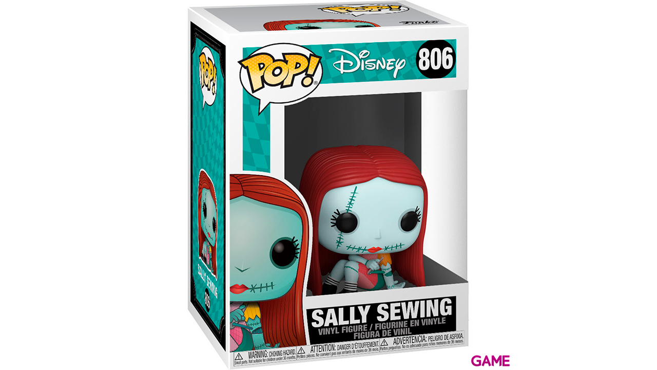 Figura POP Disney Pesadilla Antes de Navidad Sally Sewing-1