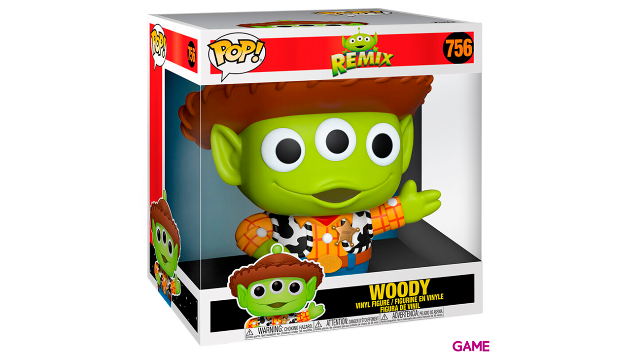Figura POP Disney Pixar Alien Remix: Woody 25cm-2