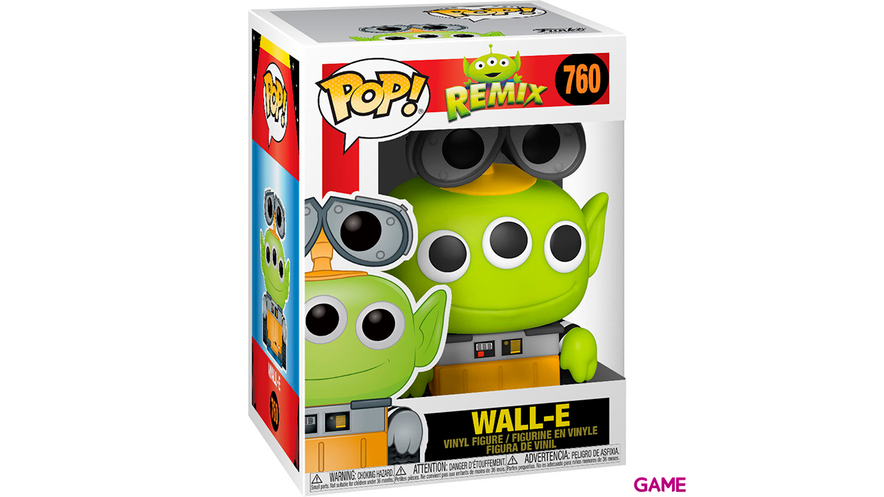 Figura POP Disney Pixar Alien Remix Wall-E-1