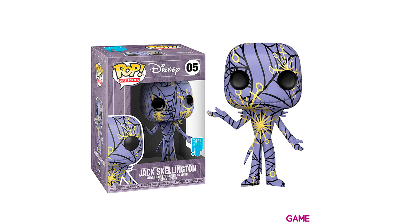 Figura POP Disney Pesadilla Antes de Navidad Jack Artists Series-1