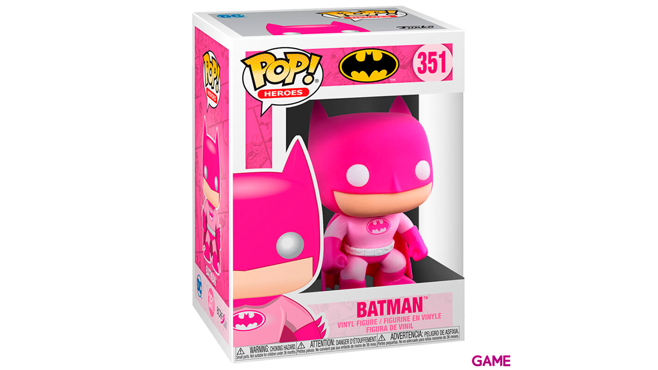 Figura POP Breast Cancer Awareness Batman-2