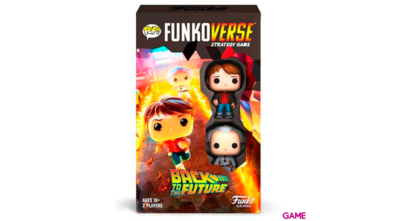 Juego Mesa POP Regreso al Futuro: 2fig Español: Funkoverse-0