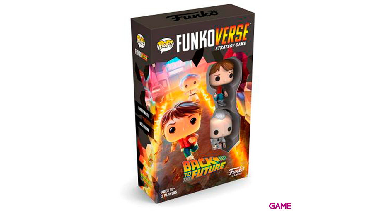 Juego Mesa POP Regreso al Futuro: 2fig Español: Funkoverse-1