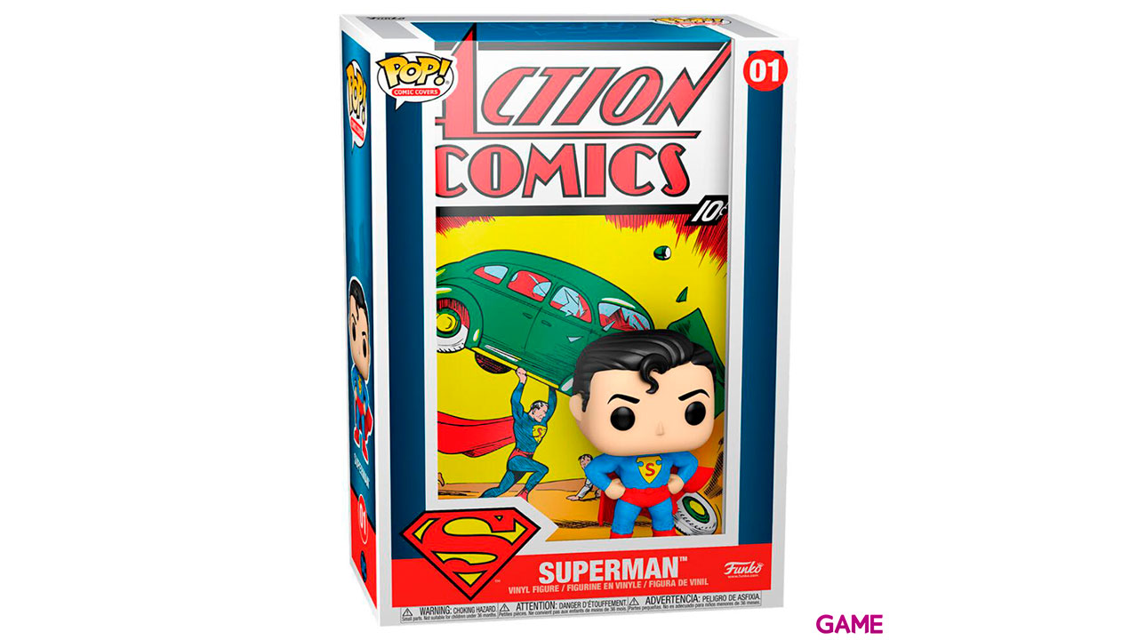 Figura POP Comic Cover DC Superman Action Comic-0