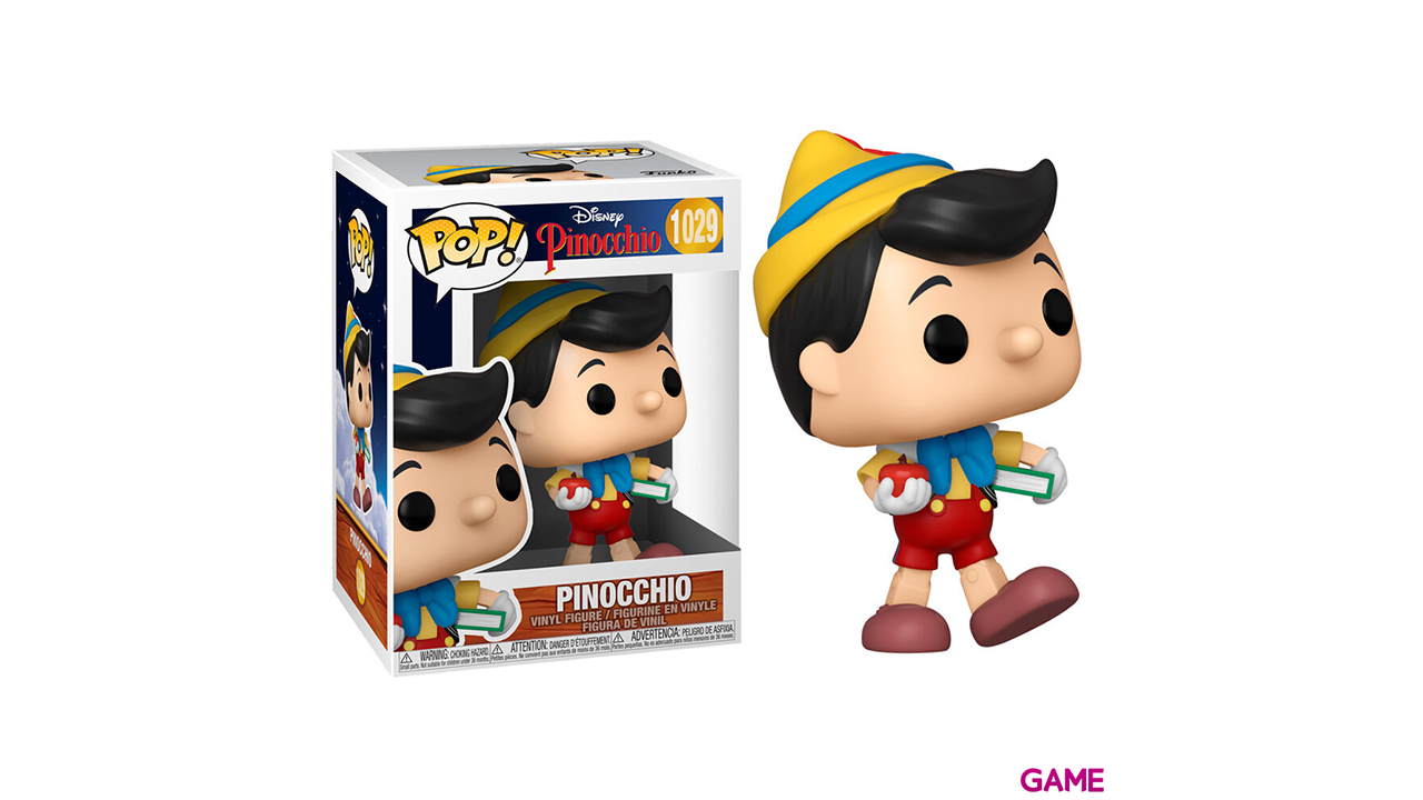 Figura POP Disney Pinocho School Bound Pinocchio-0