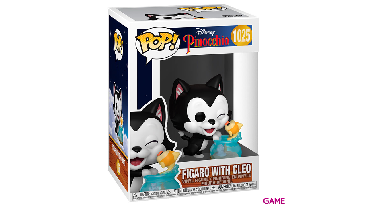 Figura POP Disney Pinocho Figaro Kissing Cleo-1