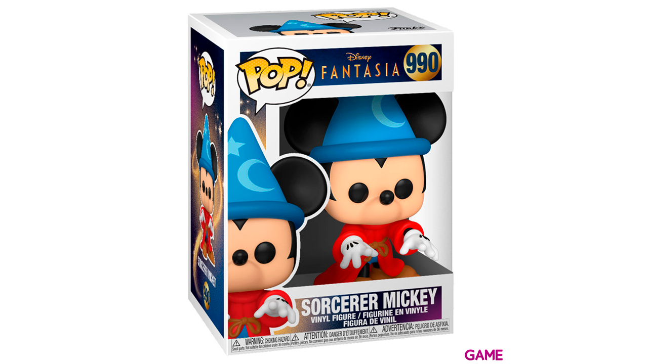 Figura POP Disney Fantasia 80th Sorcerer Mickey-1