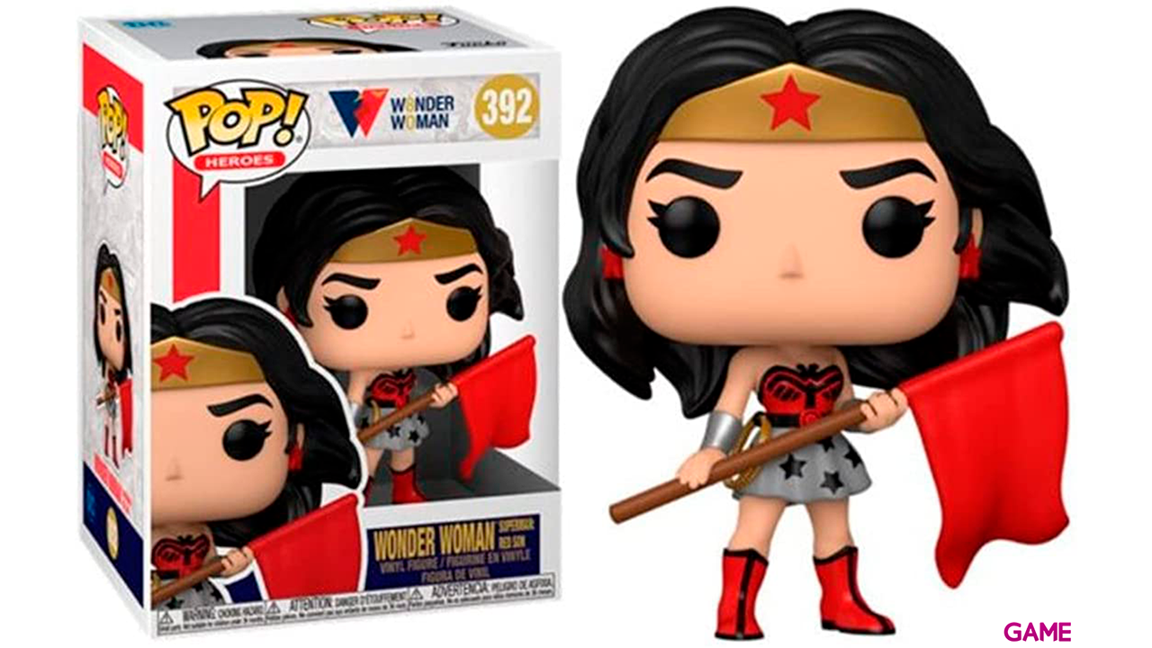 Figura POP DC Comics Wonder Woman 80th Wonder Woman Superman Red Son-0