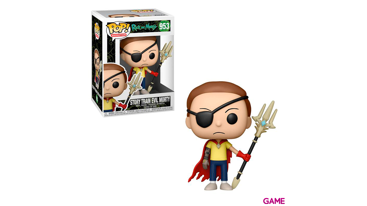 Figura POP Rick and Morty Story Train Evil Morty-0