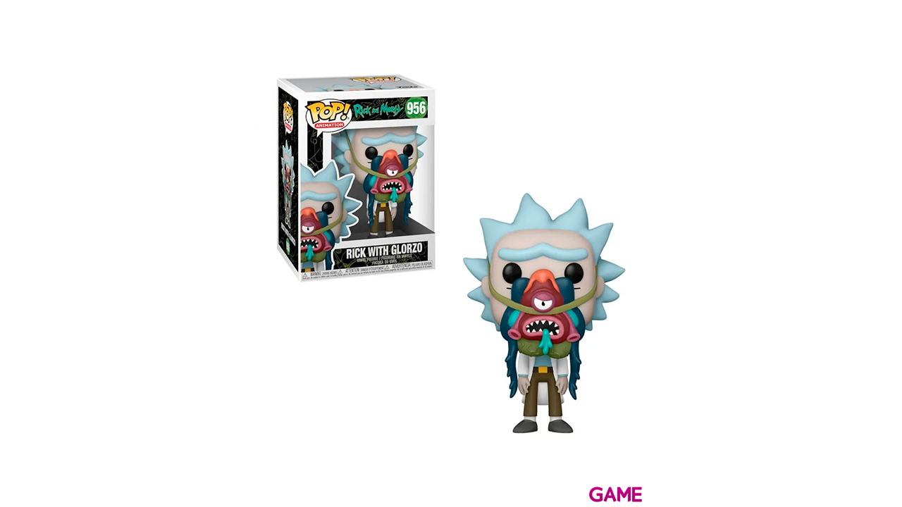 Figura POP Rick and Morty Rick with Glorzo-0