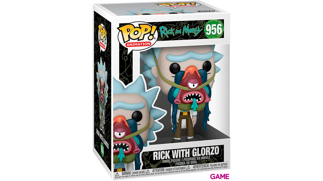 Figura POP Rick and Morty Rick with Glorzo-2