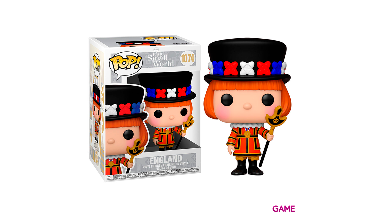 Figura POP Disney Small World England-1