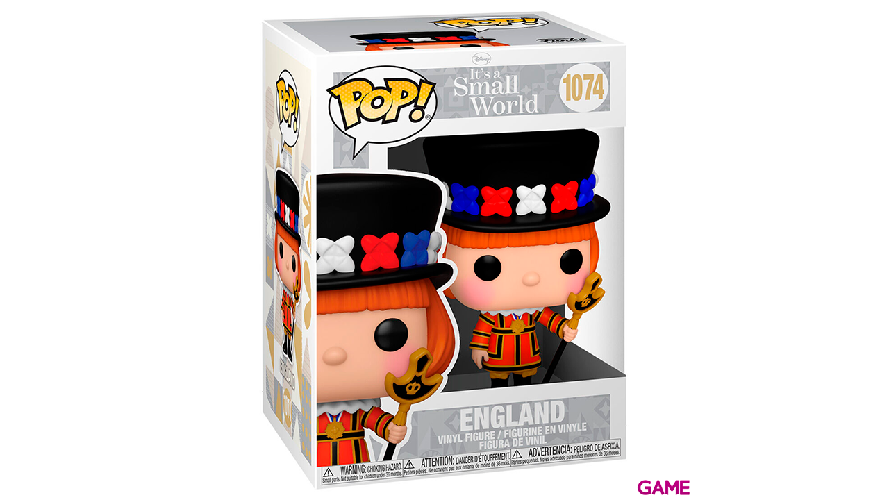 Figura POP Disney Small World England-2
