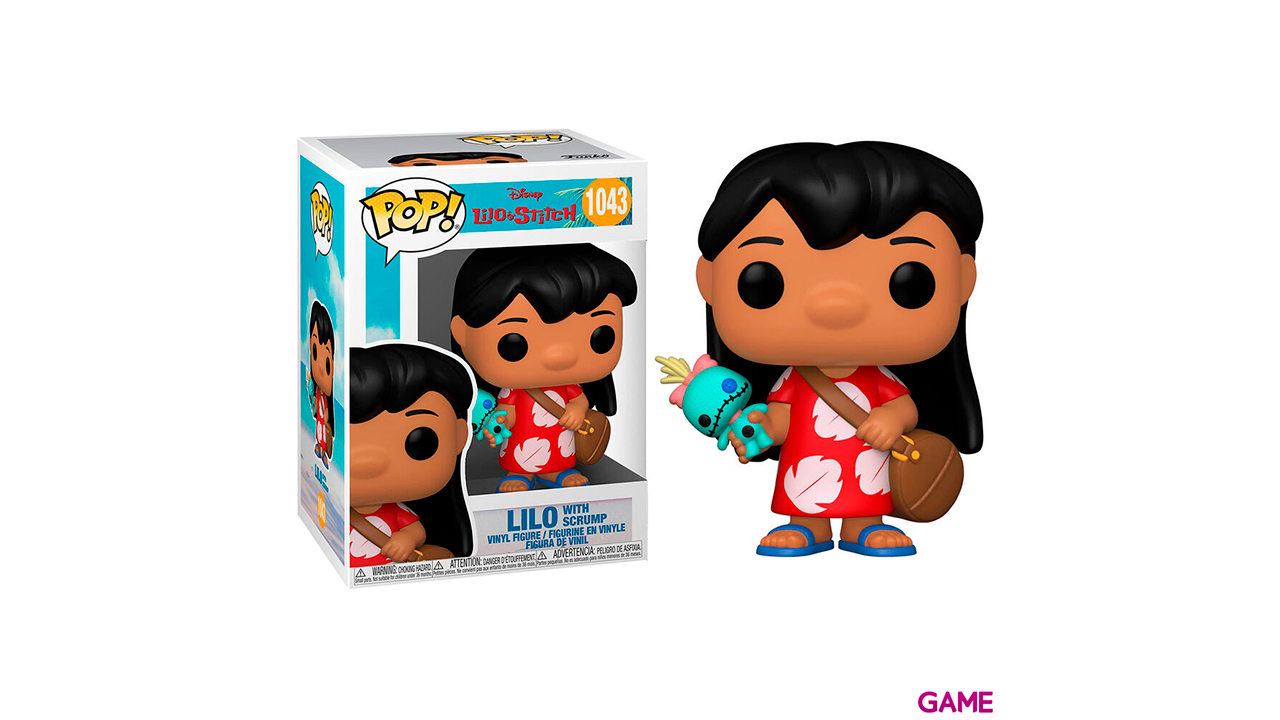 Figura POP Disney Lilo and Stitch Lilo with Scrump-1