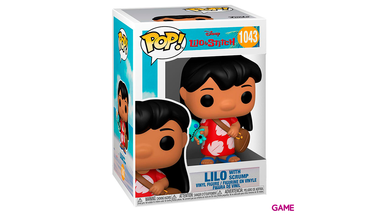 Figura POP Disney Lilo and Stitch Lilo with Scrump-2