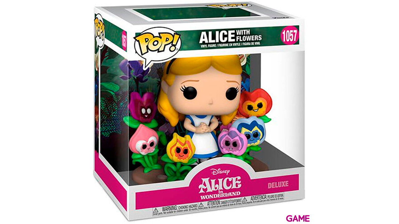 Figura POP Disney Alicia en el Pais de las Maravillas 70th Alice with Flowers-1
