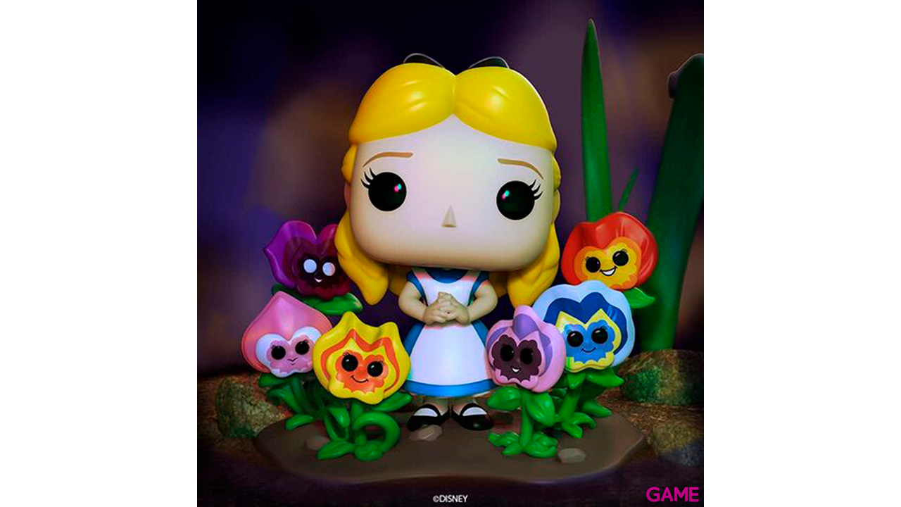 Figura POP Disney Alicia en el Pais de las Maravillas 70th Alice with Flowers-2