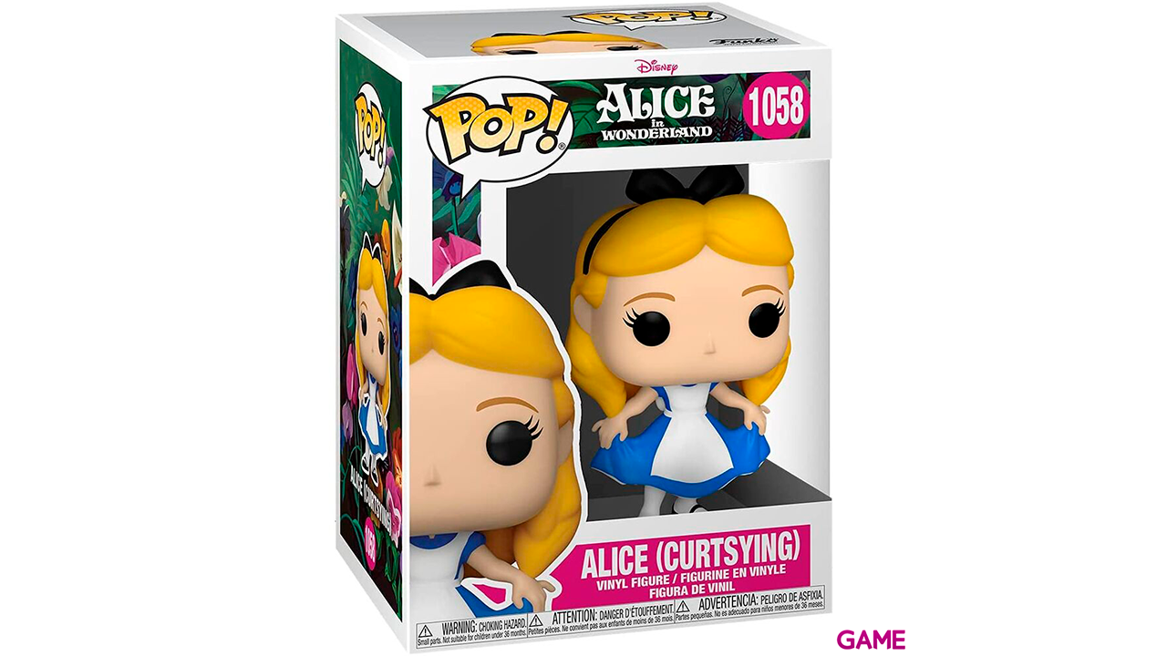 Figura POP Disney Alicia en el Pais de las Maravillas 70th Alice Curtsying-0