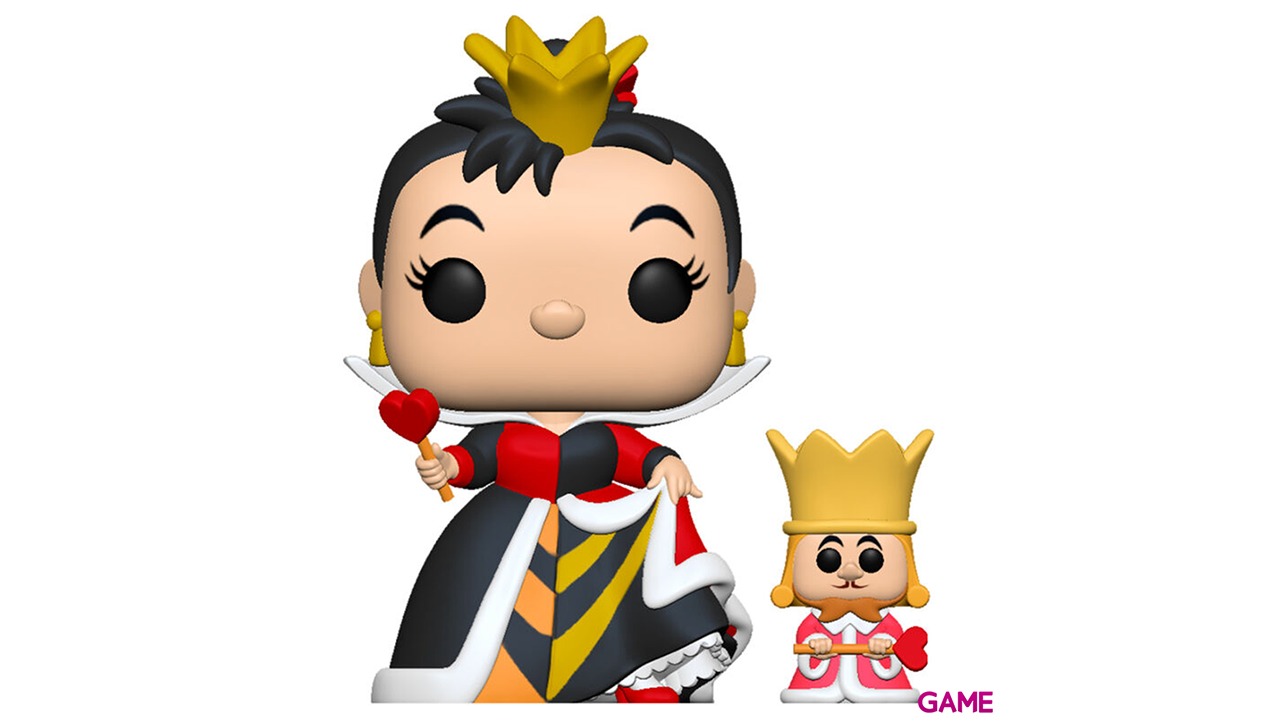 Figura POP Disney Alicia en el Pais de las Maravillas Queen with King-0