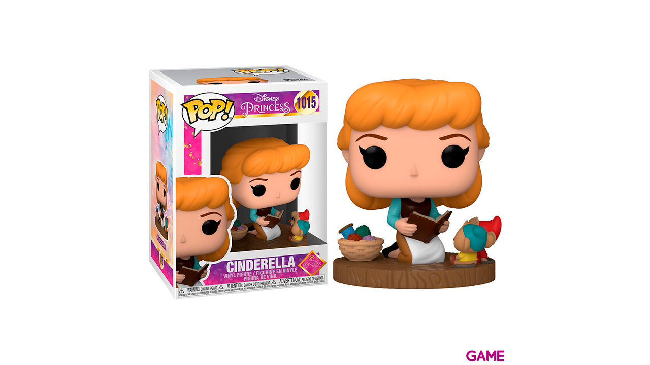 Figura POP Disney Ultimate Princess Cenicienta-0